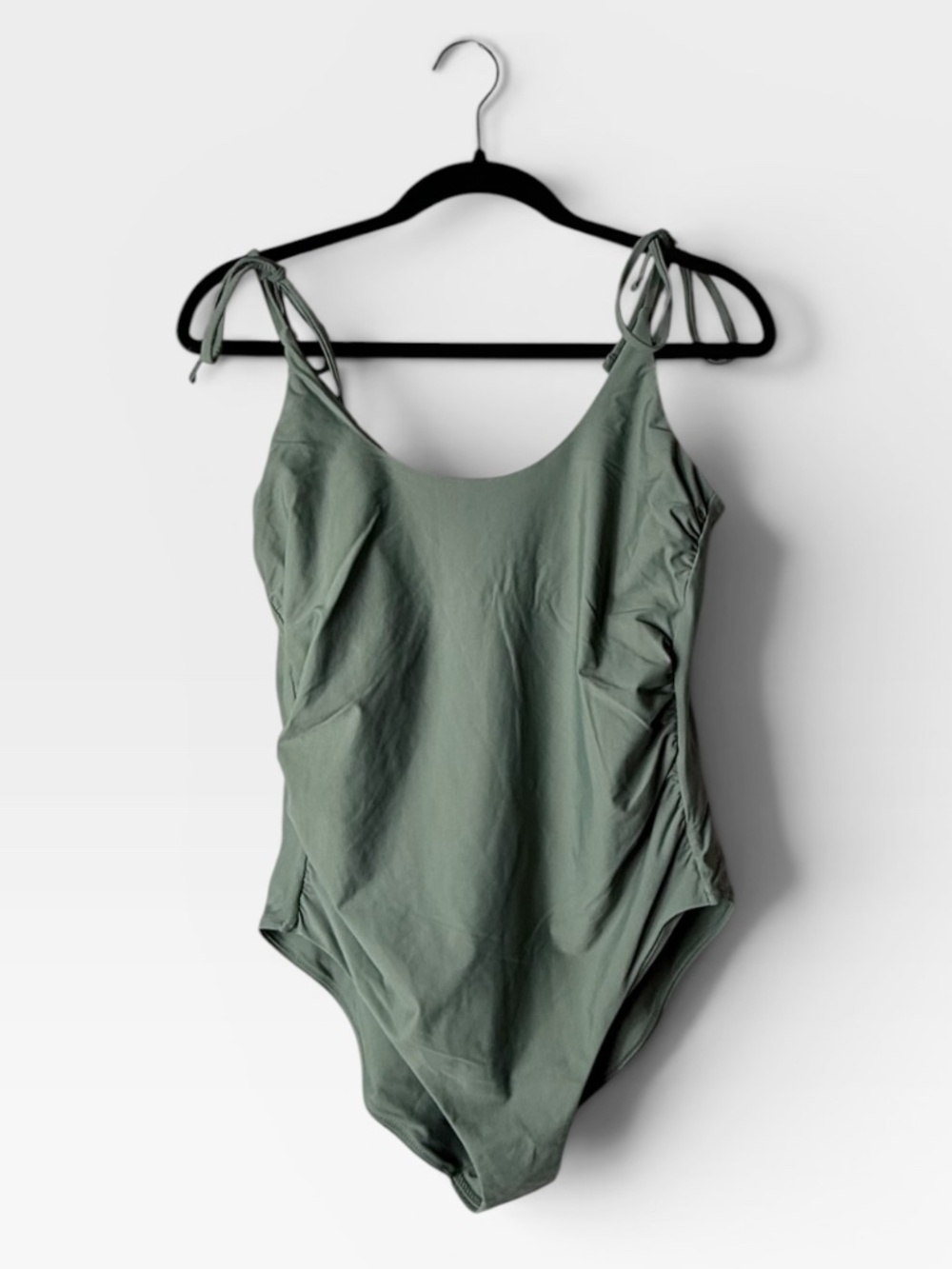 Hatch Maternity Swim Suit Size Small Olive Green One Piece Summer (U)
